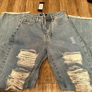 MomoKrom UK 6 Dollskill Wide Leg jeans nwt